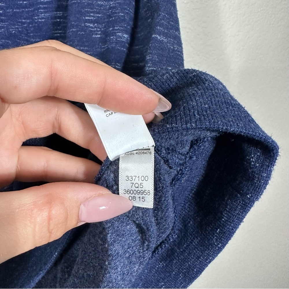 Victoria’s Secret Hoodie Pullover Sweater Size M in Heather Blue - Picture 7 of 9